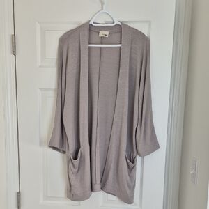 Wilfred Free Cardigan Grey Medium Oversized